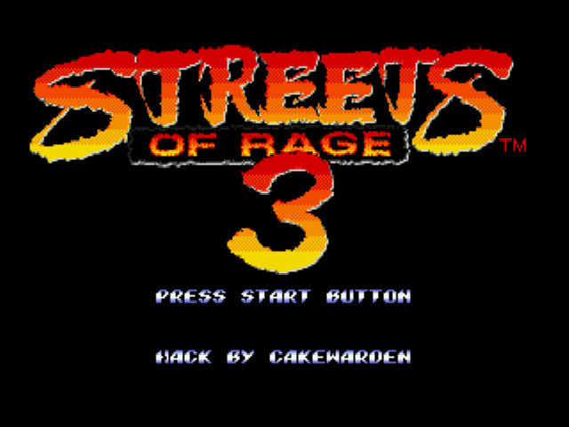 Beavis and Butt-Head Do SoR 3 Title Screen